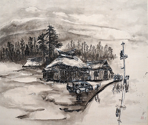 櫻井景扇　準大賞「雪に住む」